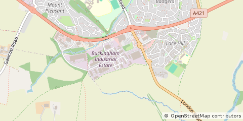 Map of England, Buckinghamshire