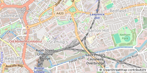 Map of Bristol