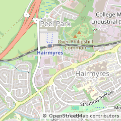 Map of East Kilbride