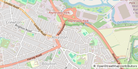 Map of Derby
