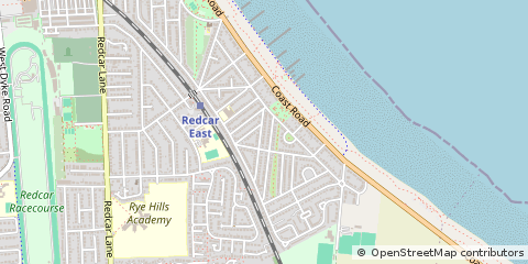 Map of Redcar