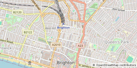 Map of Brighton