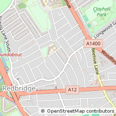 Map of Ilford
