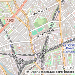 Map of London, East Sussex