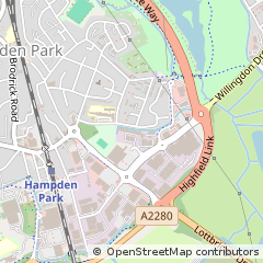 Map of Eastbourne, East Sussex