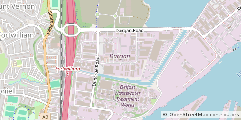 Map of Belfast