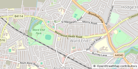 Map of Birmingham