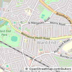 Map of Birmingham
