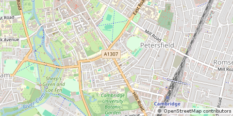 Map of Cambridge