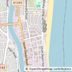 Map of Great Yarmouth, Norfolk