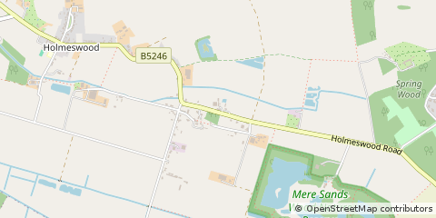 Map of Ormskirk