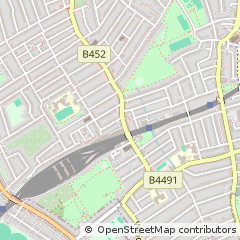Map of W13 - London