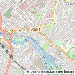 Map of Exeter, Devon