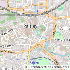 Map of Paisley