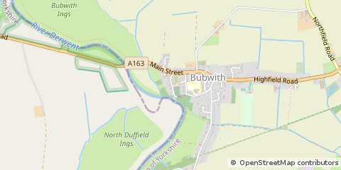 Map of Selby