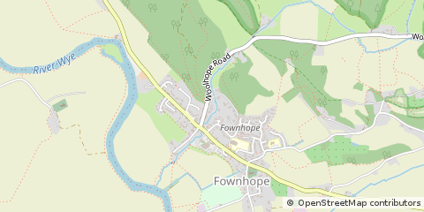 Map of Hereford