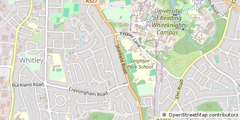 Map of Reading
