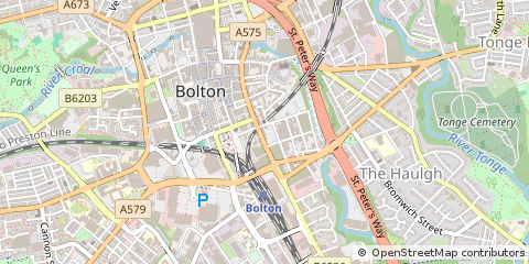 Map of Bolton