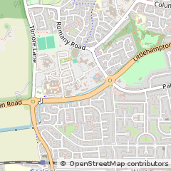 Map of Worthing, West Sussex