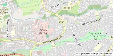 Map of Preston