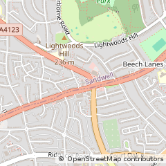 Map of Birmingham