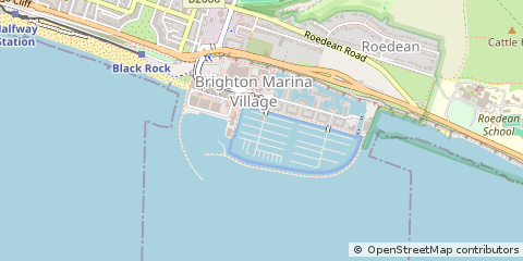 Map of Brighton, East Sussex