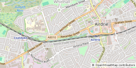 Map of Airdrie
