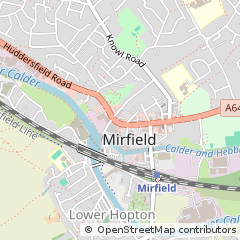 Map of West Yorkshire