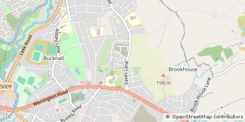 Map of Stoke-on-Trent, Staffordshire