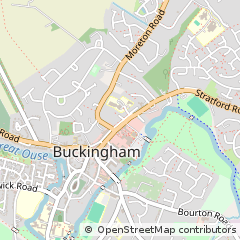 Map of Buckinghamshire, Bucks