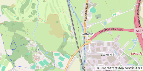 Map of Manchester