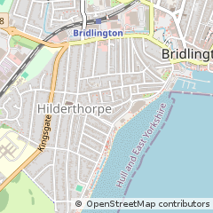 Map of Bridlington, East Yorkshire