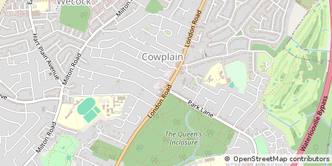 Map of Waterlooville, Hampshire
