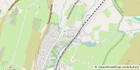 Map of Oldham