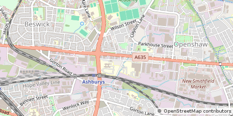 Map of Manchester