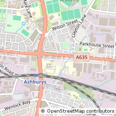 Map of Manchester