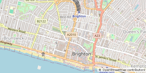 Map of Brighton