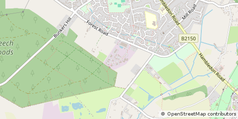 Map of Waterlooville, Hampshire
