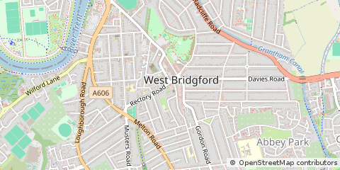 Map of Nottingham