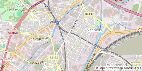 Map of Birmingham