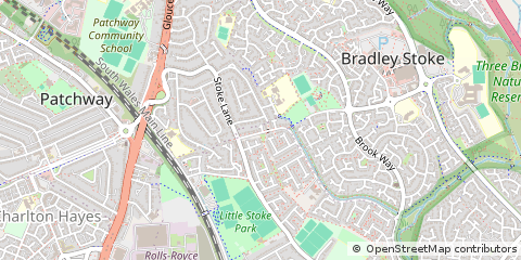 Map of Bristol, Avon
