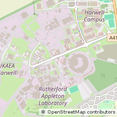 Map of Didcot, Oxfordshire