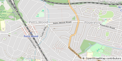Map of Orpington