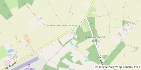 Map of Lewes, East Sussex