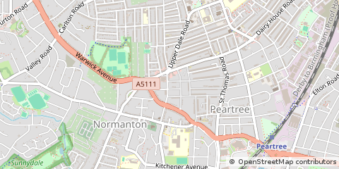 Map of Derby