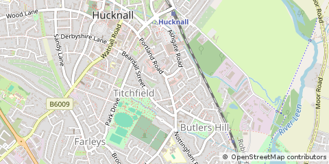 Map of Nottingham