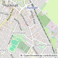 Map of Nottingham