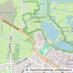Map of Southampton, Hampshire
