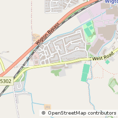 Map of Wigton, Cumbria