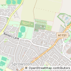 Map of Norwich, Norfolk